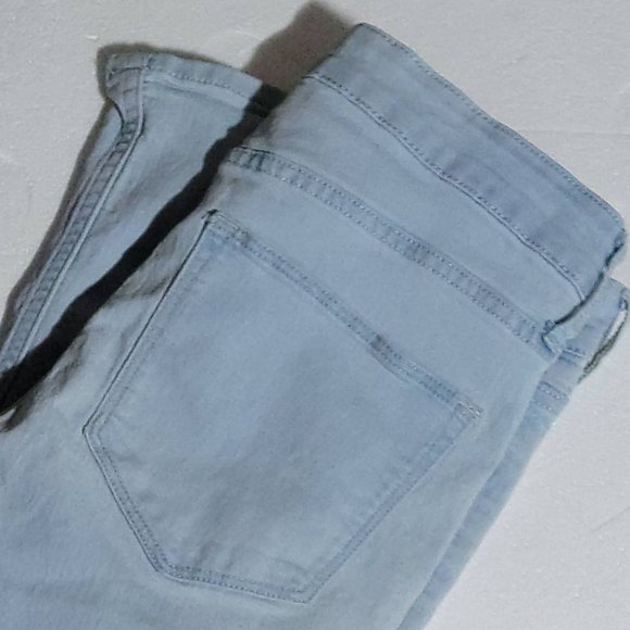 &Denim by H&M Women's Size 27 Pale Blue Jeggings - Picture 4 of 10